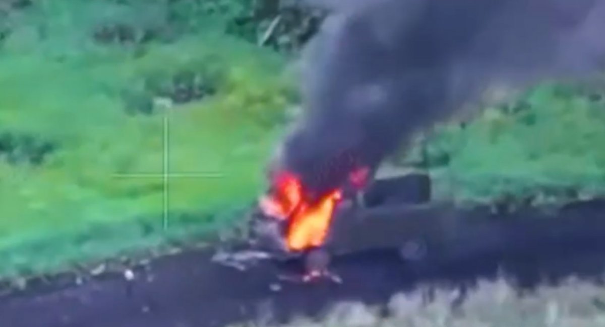 The Phoenix drone unit annihilated enemy forces, rocket artillery, and logistical assets in the Kramatorsk direction / screenshot from video 