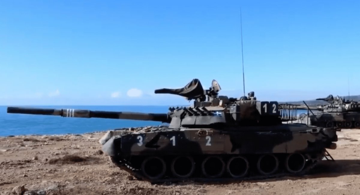 Cypriot T-80U tank