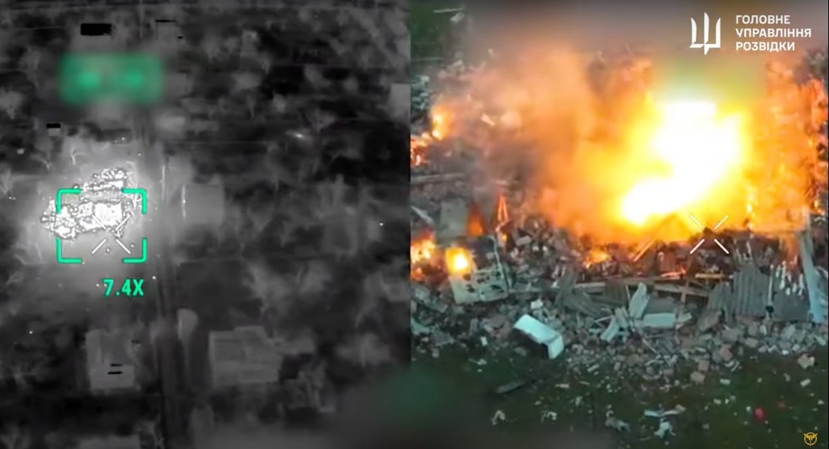 Ukrainian operatives eliminate russian troops and destroy enemy fortifications / screenshot from video 