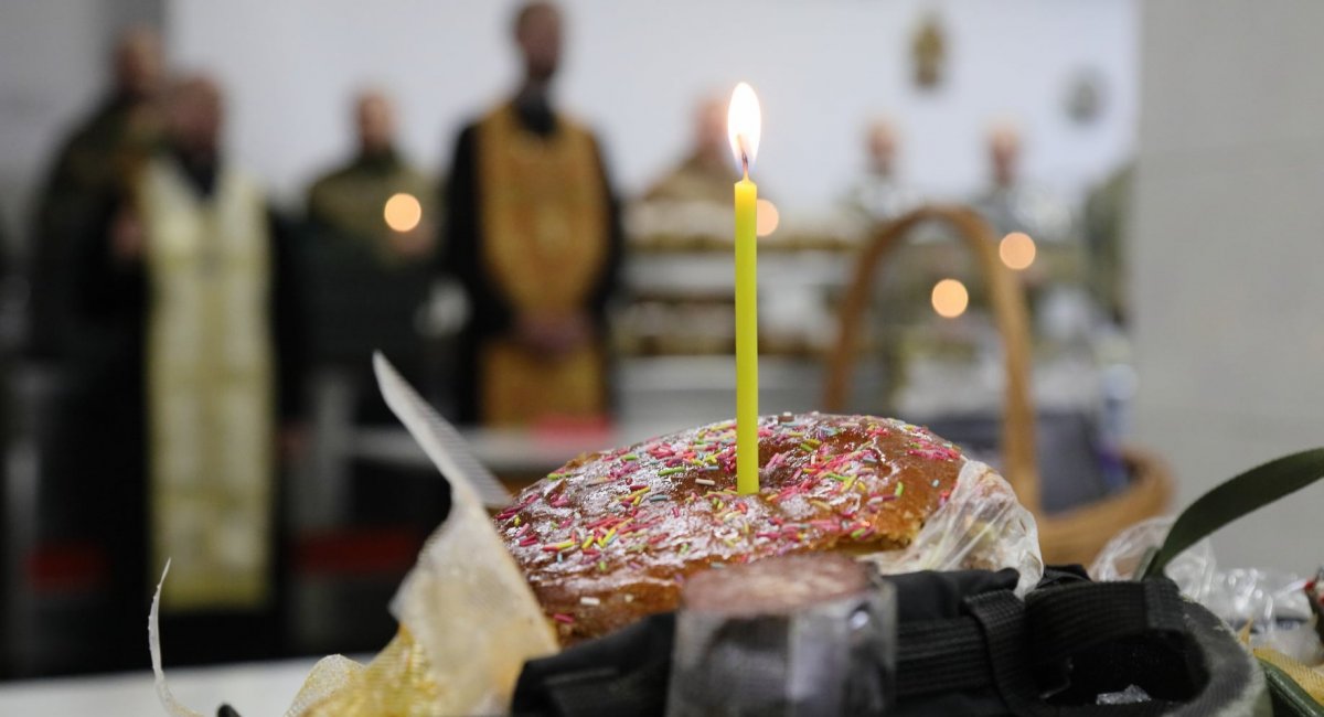 "Christ is Risen!" - The traditional Easter greeting is heard today in all Ukraine’s military units defending Ukraine