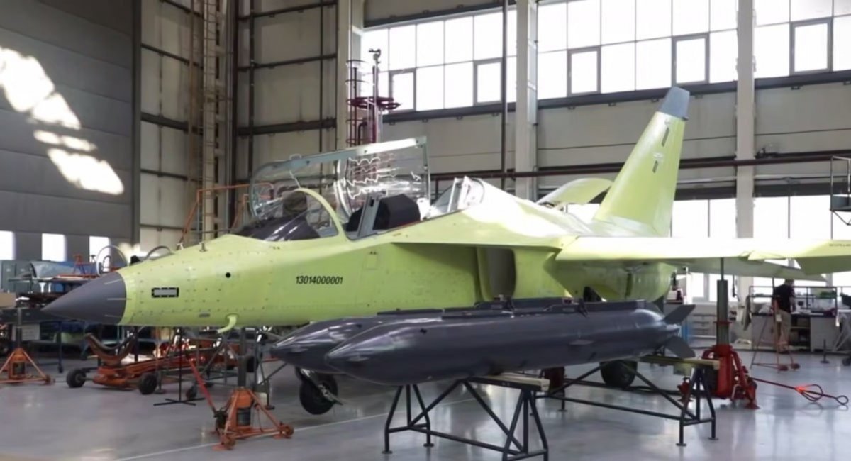 First upgraded russian Yak-130M