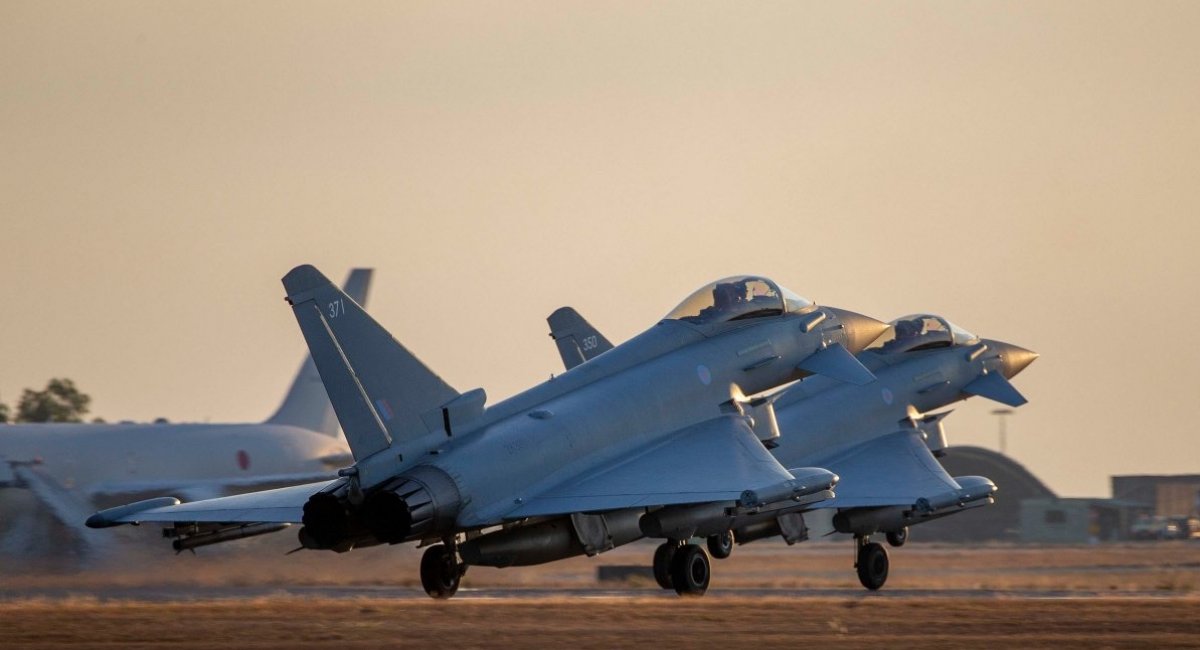 British Typhoon fighters / Photo credit: The Royal Air Force