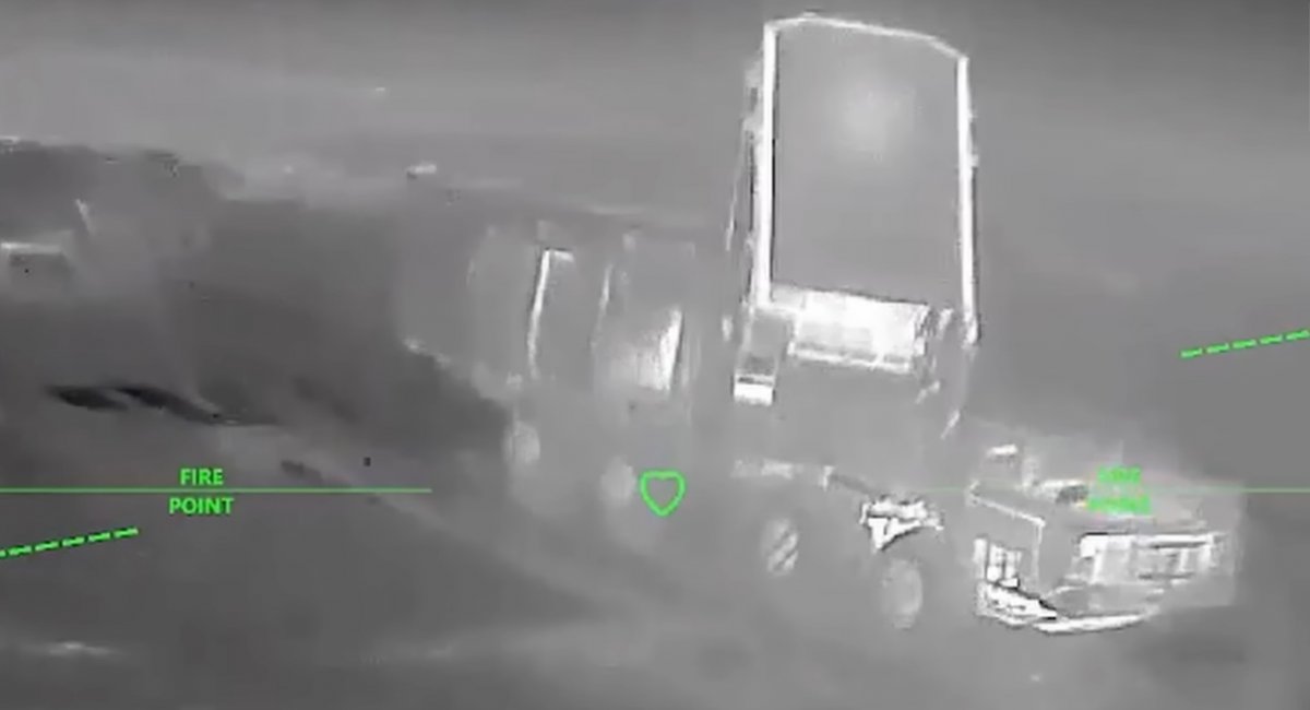 The 92N6E radar / screenshot from video 