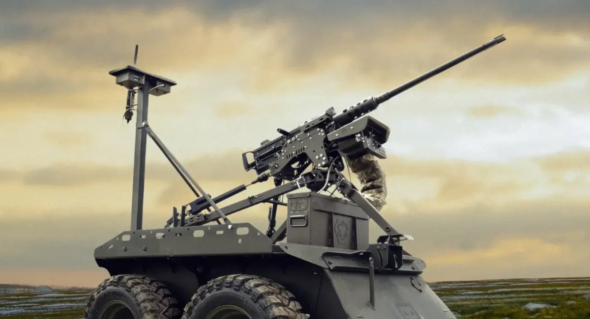 The Zmiy Droid 12.7 system / Photo credit: Ukraine's Ministry of Defense