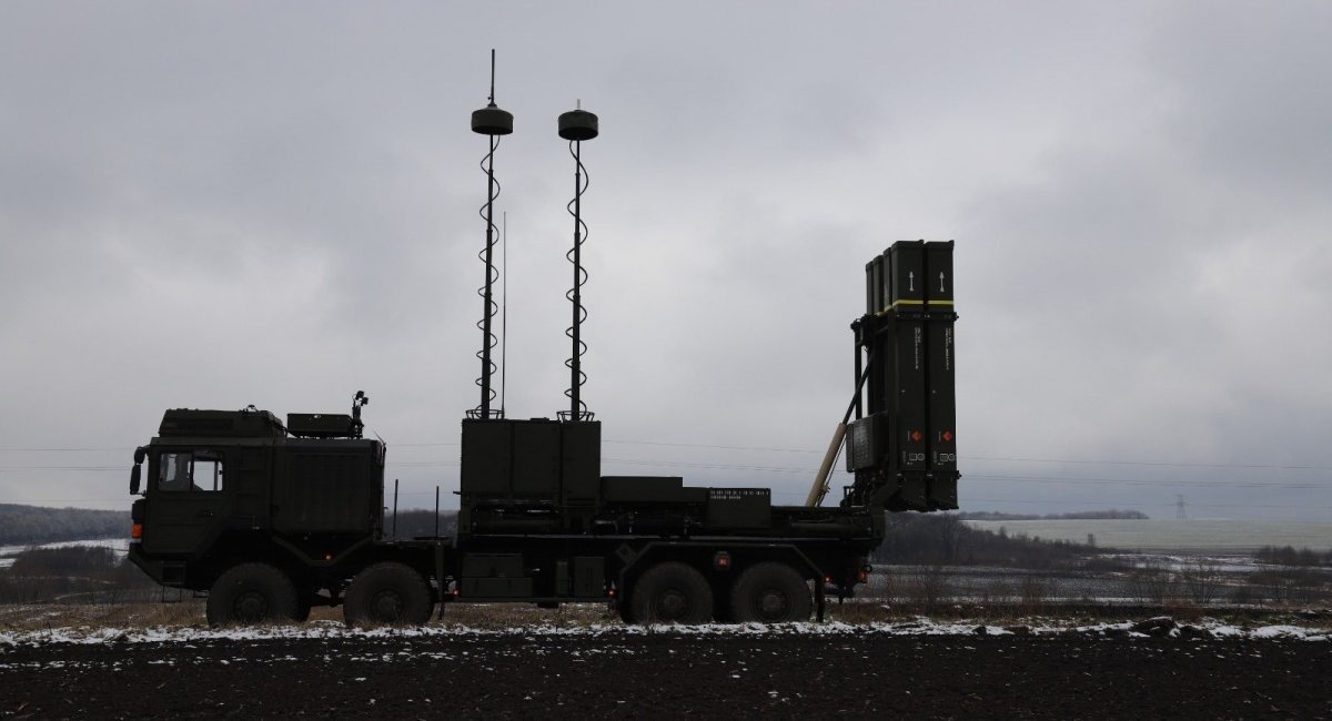 The IRIS-T SLM air defense system in service with the Armed Forces of Ukraine / Photo credit: the press service of the Air Command West of the Ukrainian Air Force