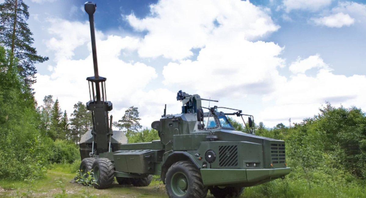Archer 155mm mobile howitzers from BAE Systems