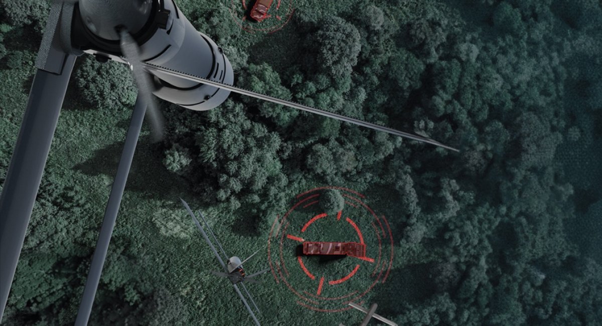 All leading developers are currently working on artificial intelligence in kamikaze drones / Illustration: AeroVironment 