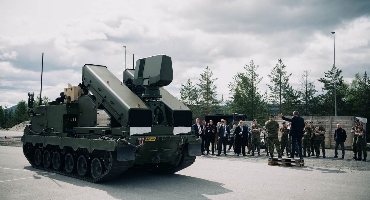 Demonstration of the ACSV G5 short-range air defense system for the Norwegian military in May 2023 / Photo credit: FMA