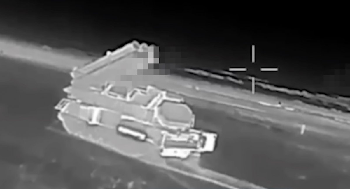 russian Buk-M3 air defense system / screenshot from video 