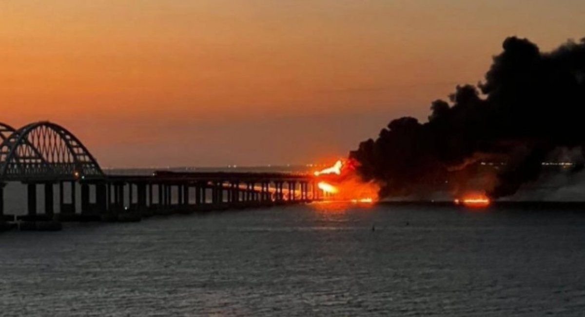 Early on July 17, one section of the Kerch Strait Bridge collapsed following an explosion