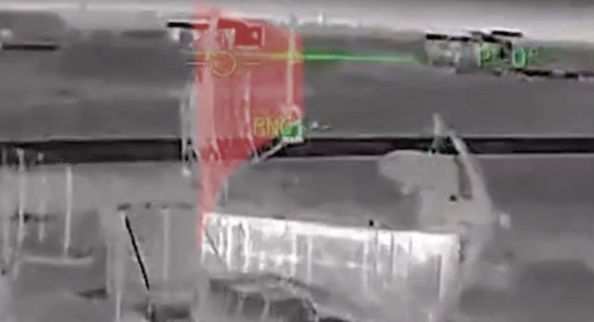 The Unmanned Systems Forces struck key russian military infrastructure across temporarily occupied Zaporizhzhia, Luhansk, and Crimea / screenshot from video 