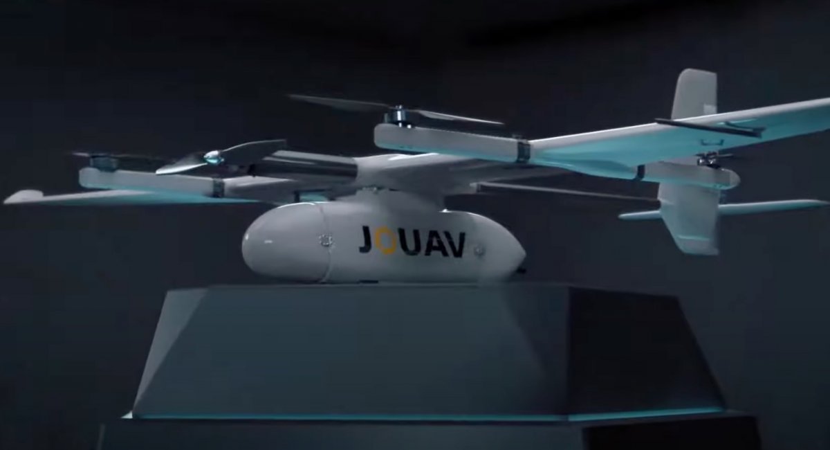 The CW-40 VTOL UAV / screenshot from video 
