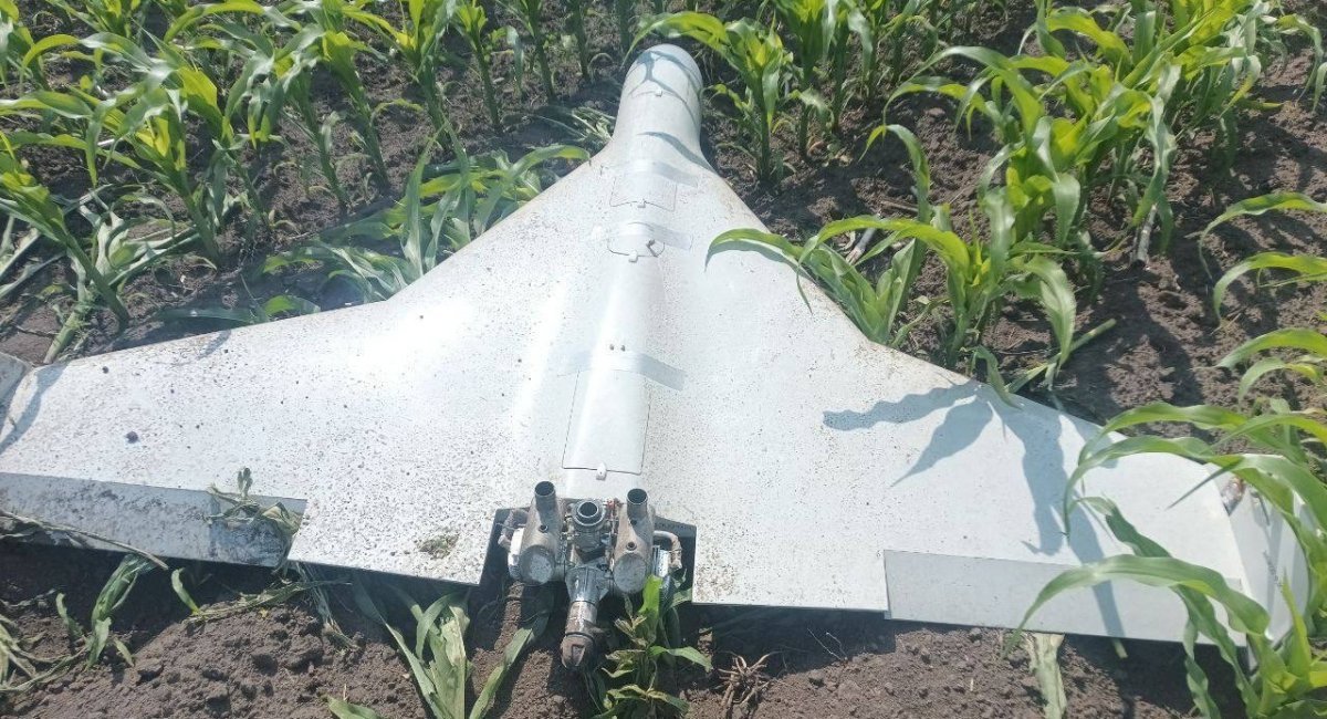 New russian UAV / Photo credit: Serhii Flash Beskrestnov