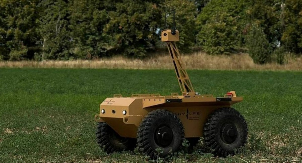 Illustrative photo: Sirko-S1 ground robotic platform / Photo credit: Mykhailo Fedorov, Minister of Digital Transformation of Ukraine
