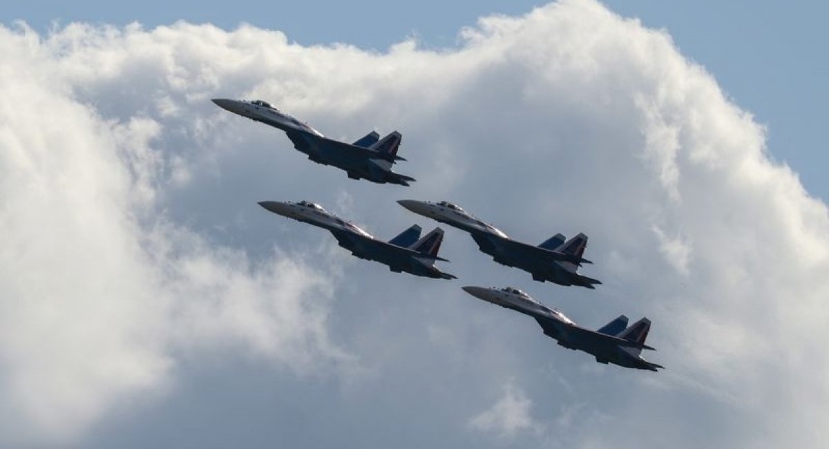 russian Su-35 fighters / Illustrative photo credit: Bloomberg