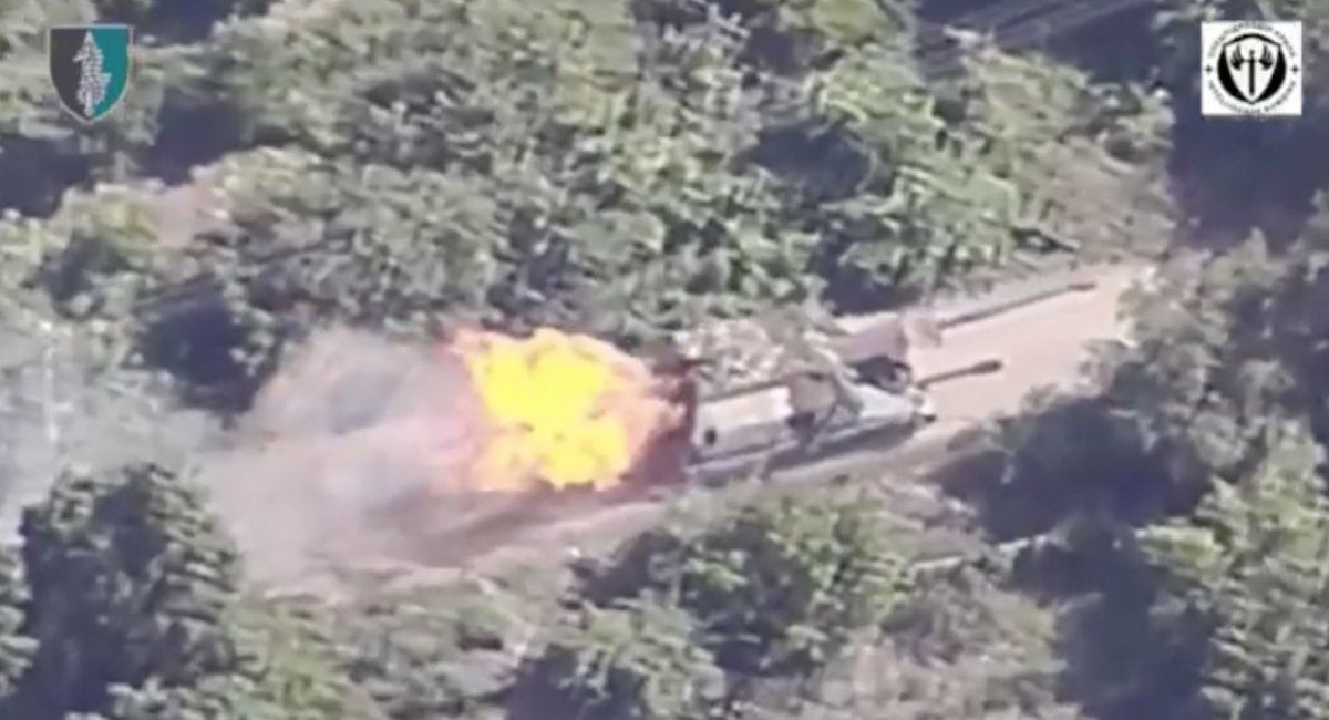 Ukrainian recon mission results in the complete destruction of the 2S19 Msta-S system / screenshot from video 