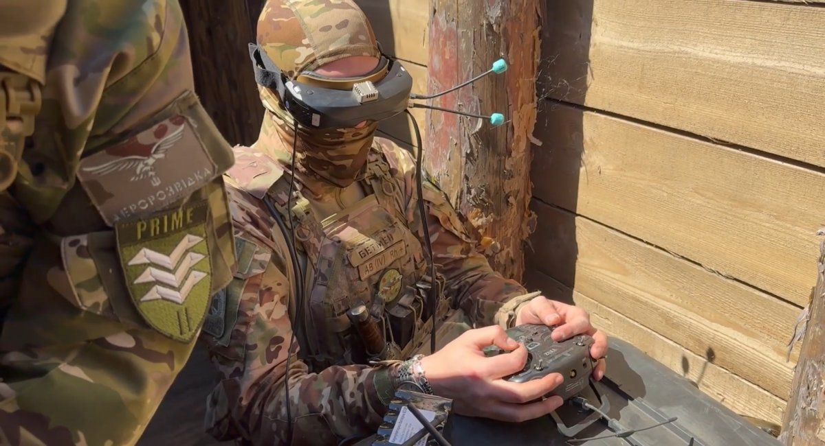 FPV drone operators of the Prime UAV company during a combat mission / screenshot from a video by the State Border Guard Service of Ukraine