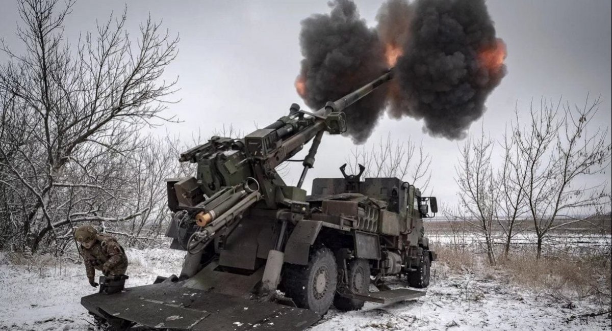 The CAESAR self-propelled howitzer of the Armed Forces of Ukraine / Photo credit: the General Staff of the armed Forces of Ukraine 