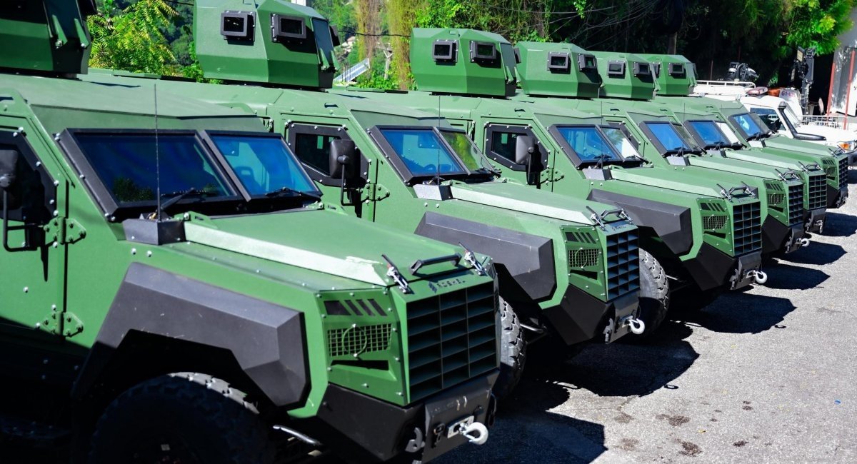 Roshel Senator RAM MRAP in service with Haiti / Photo credit: the Armed Forces of Haiti