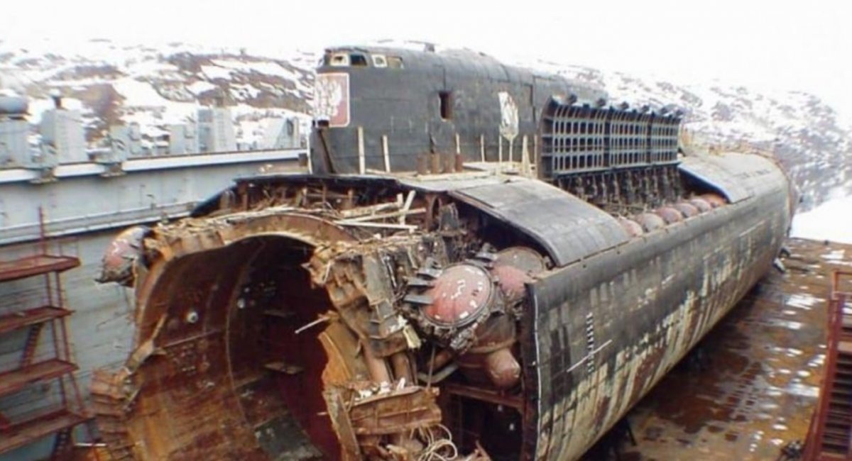 russian Kursk submarine after the catastrophe / Open source photo