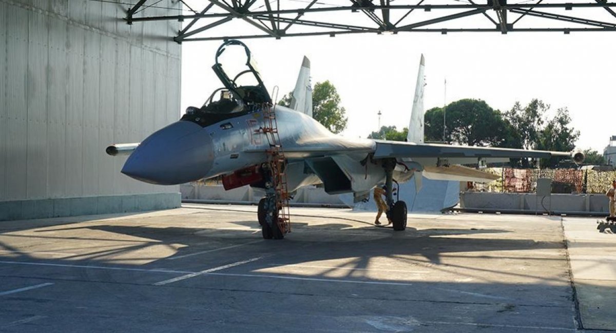 russian Su-35 at Khmeimim Air Base / Open-source archive photo 