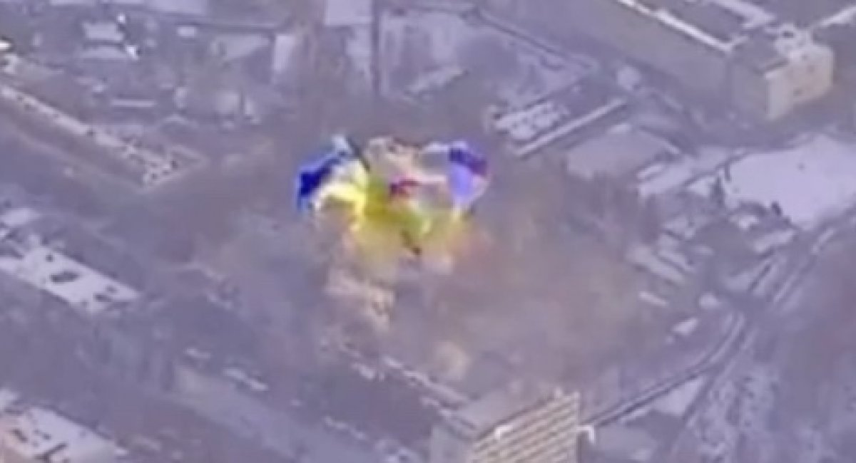 Ukrainian forces targeted the Kremniy El facility / screenshot from video 