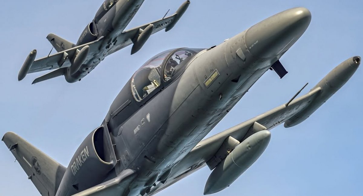 Aero L-159 ALCA operated by the private company Draken