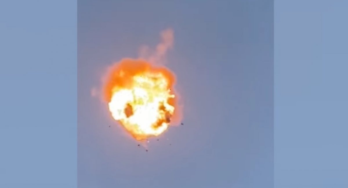 russian Shahed drone / screenshot from video 