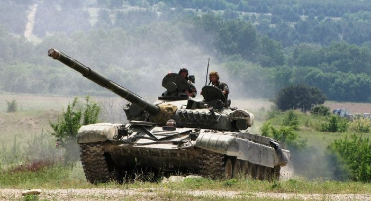T-72A tank of the armed forces of North Macedonia, illustrative photo from open sources