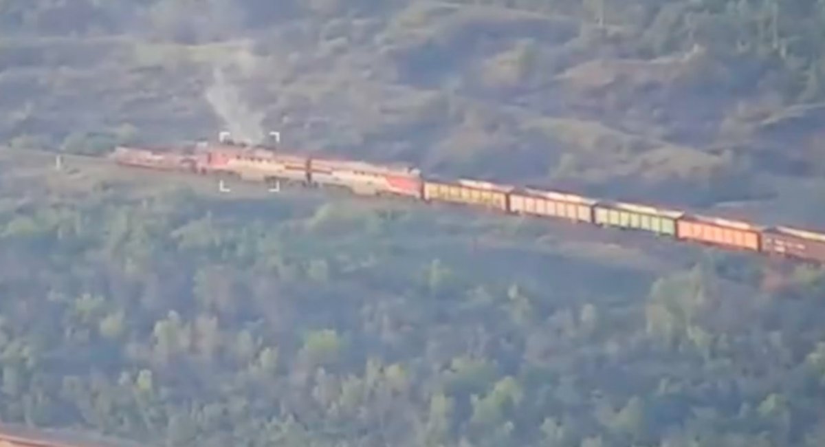 russian train / screenshot from video 