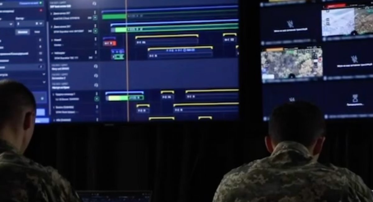 The new Mission Control platform integrates UAV missions into the DELTA combat ecosystem / screenshot from video 