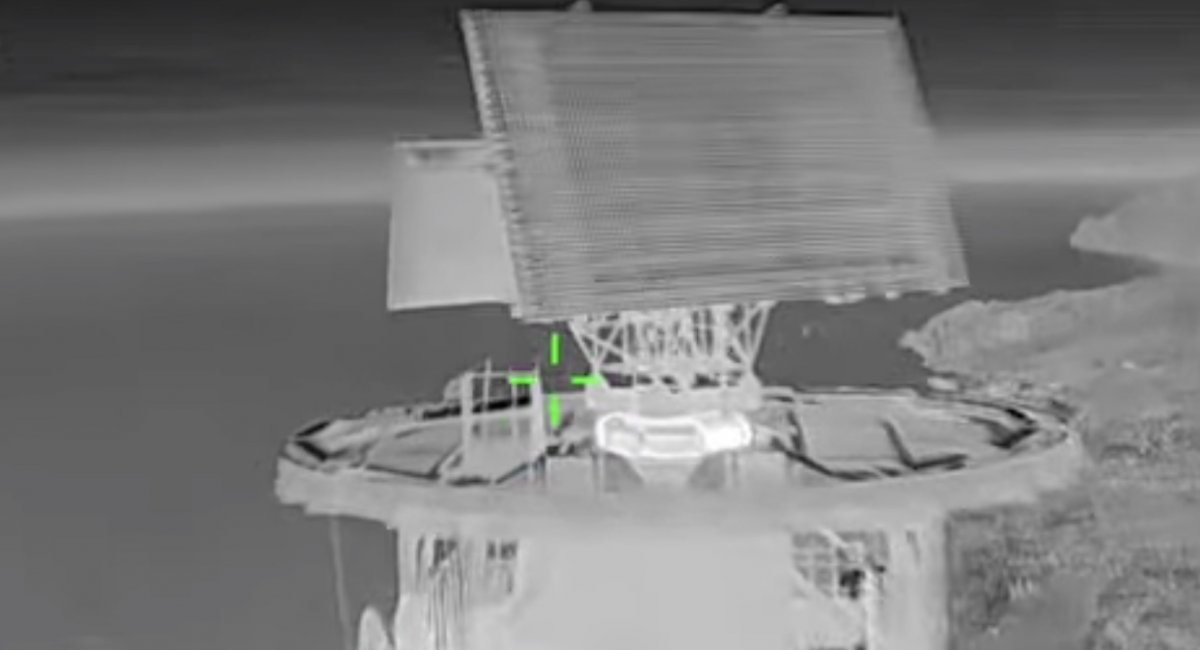 Ukrainian intelligence operators struck multiple russian radar systems and air defense assets on the temporarily occupied peninsula / screenshot from video 