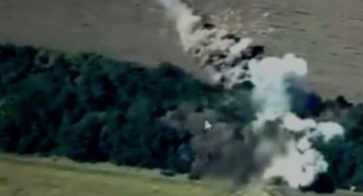 russian Buk surface-to-air missile system / Screenshot from video 