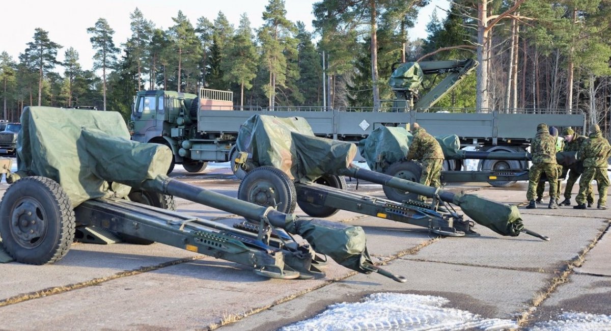 D-30 howitzers which are about to be shipped to Ukraine