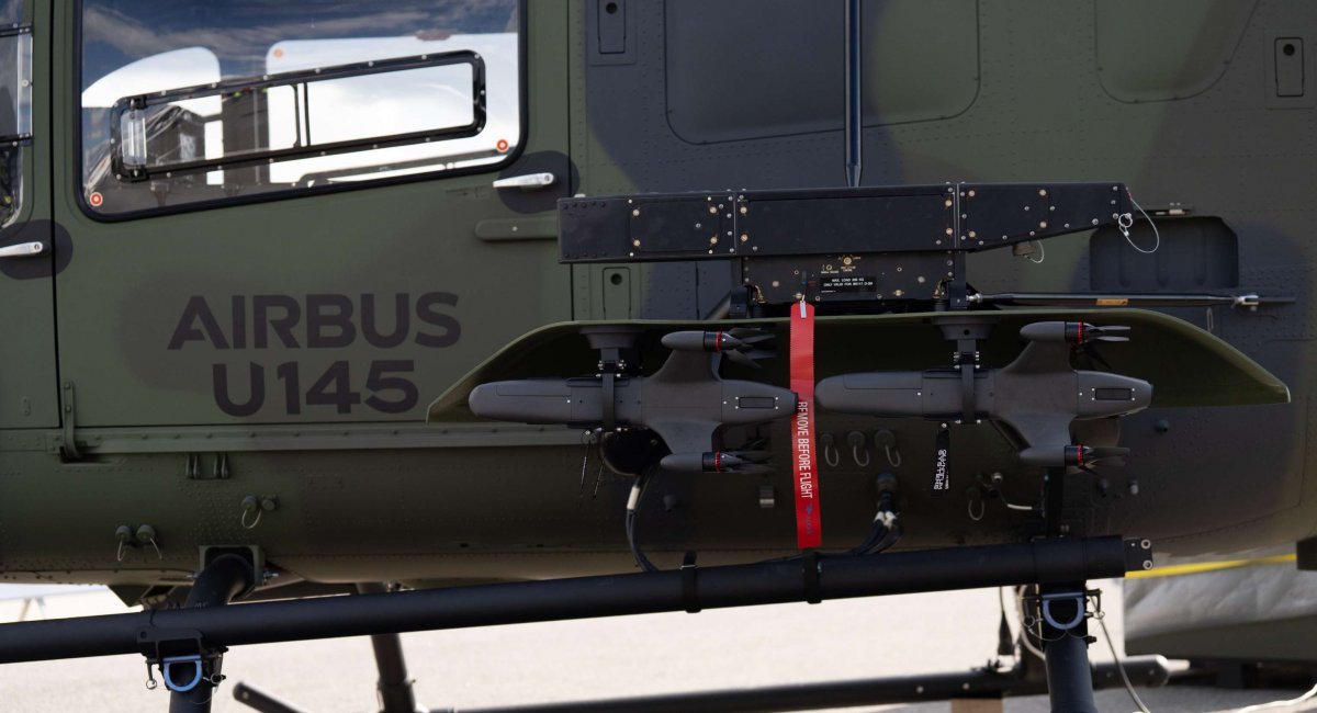 U145 UAV armed with interceptor drones / Photo credit: Airbus