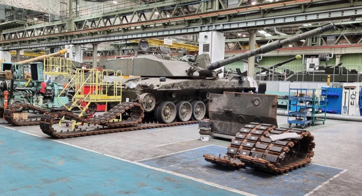 British Challenger 2 production process / Illustrative photo from open sources