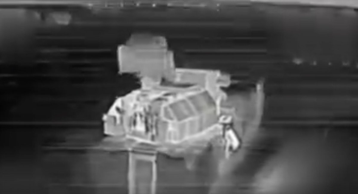 A joint Navy-SOF operation destroyed the enemy's command post, the Orion drone storage, and multiple air defense systems in temporarily occupied Crimea / screenshot from video 