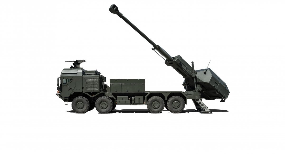 Archer self-propelled howitzer on HX chassis