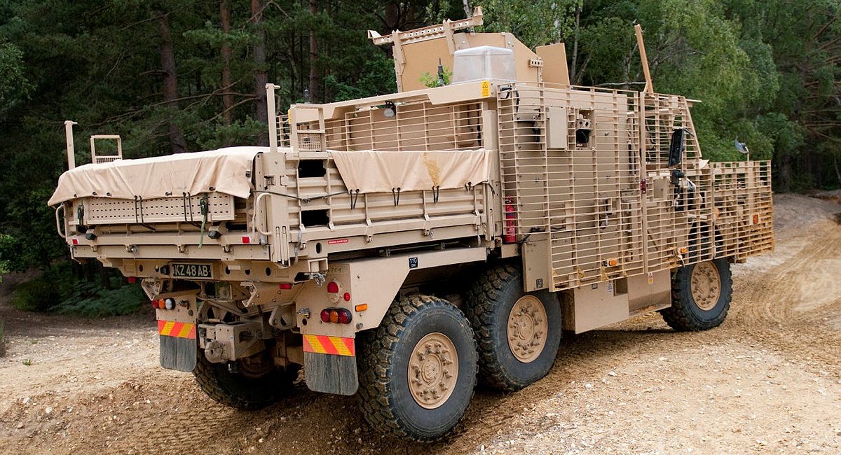Wolfhound armored MRAP vehicle / Illustrative photo credit: UK Ministry of Defense