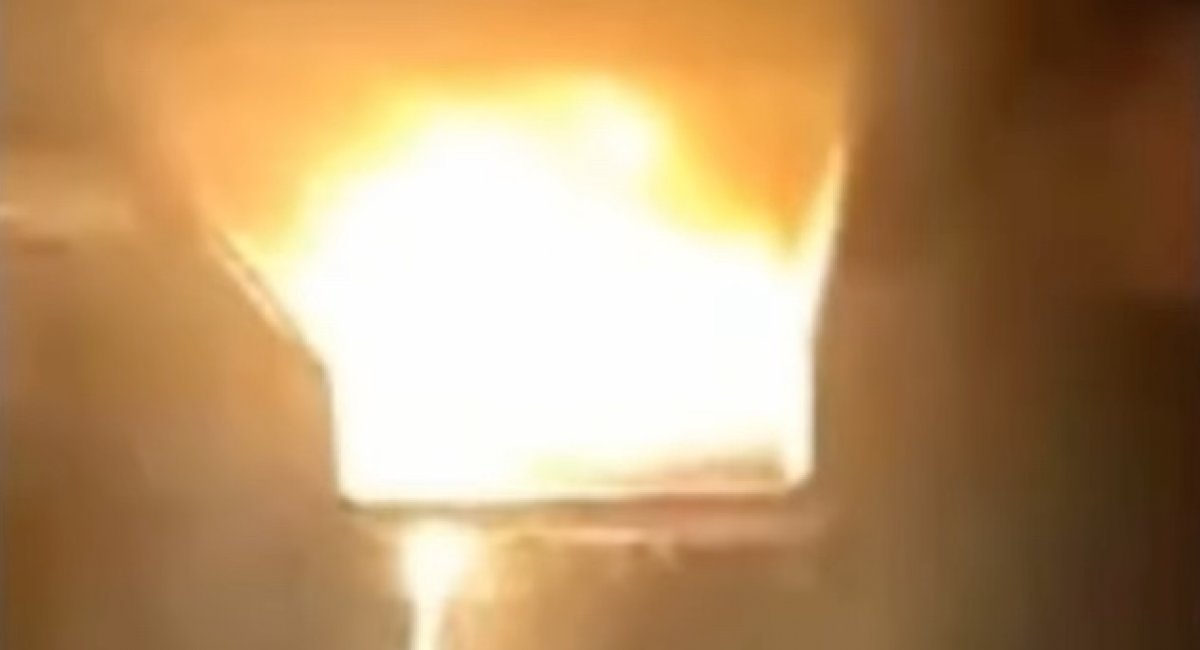 Ukraine's intelligence confirmed that a special operation overnight on December 20-21 disabled two Su-30 multirole fighters at russian air base / screenshot from video 