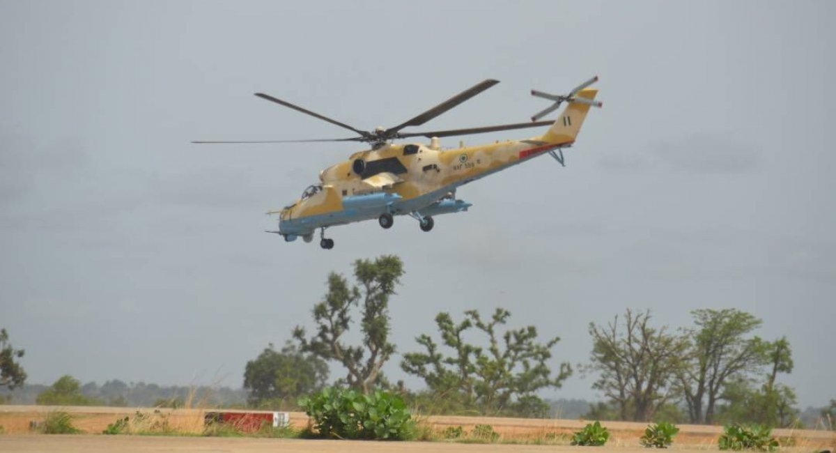 Nigerian Mi-35 / Open source illustrative photo