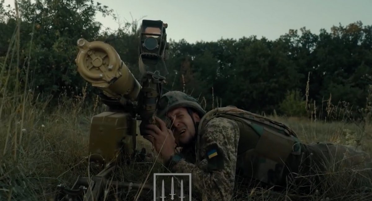 The Fagot anti-tank guided missile system / screenshot from video 