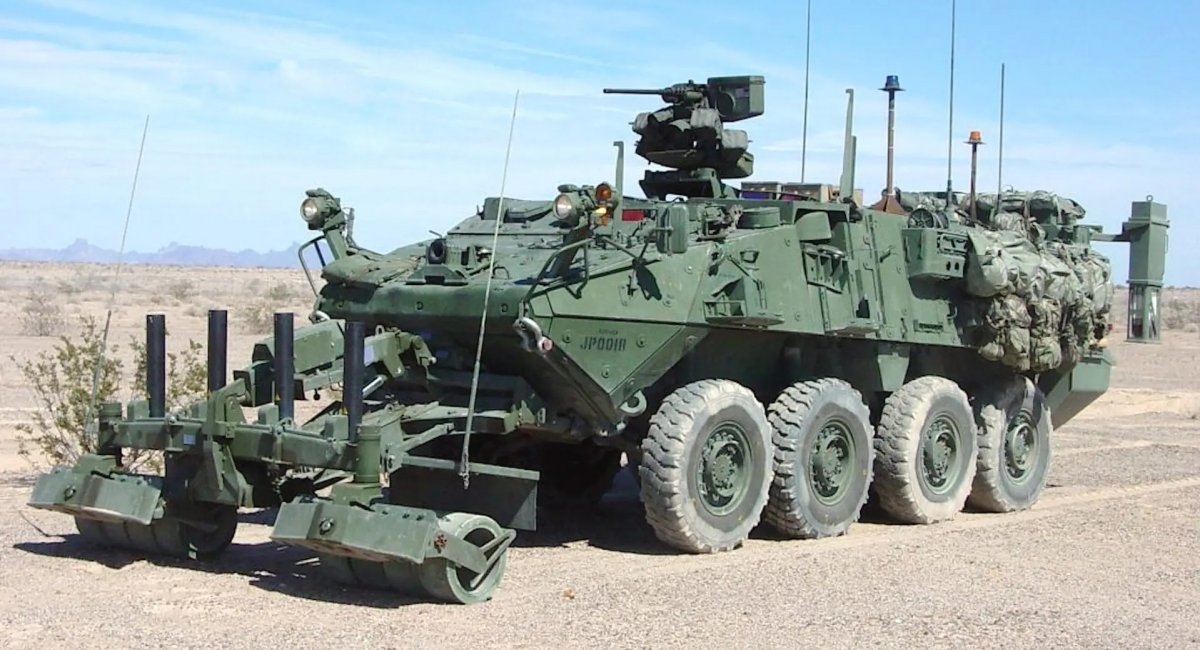 American Stryker in the M1132 engineering vehicle version / Open source illustrative photo