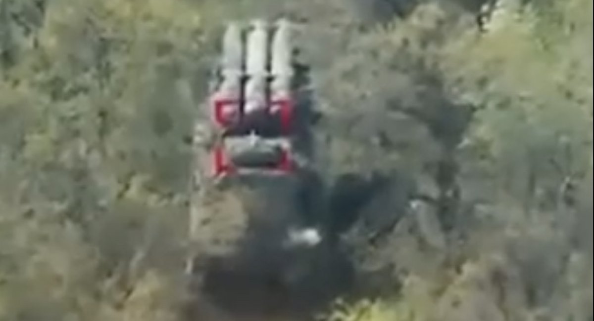 russian Buk-M3 air defense system / screenshot from video