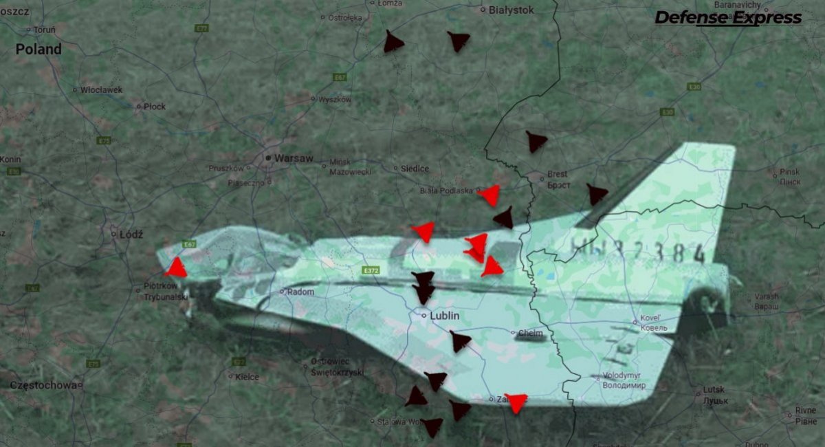 russian Drone Routes Toward Warsaw and Lublin: What the Gerber UAVs May Have Reconnoitered in Poland