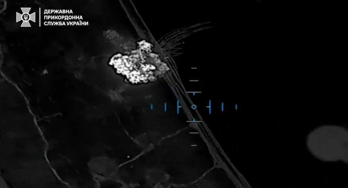 Successful operation eliminates tanks, armored vehicles, and artillery / screenshot from video 