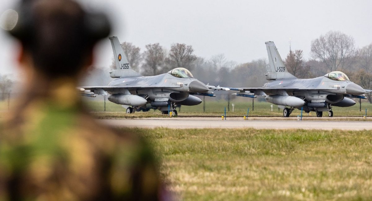  Photo for illustration / F-16 fighter jets during the NATO international air force exercise Frisian Flag, at Leeuwarden Air Base, Netherlands, on March 28, 2022. Jeffrey Groeneweg/ANP/AFP/