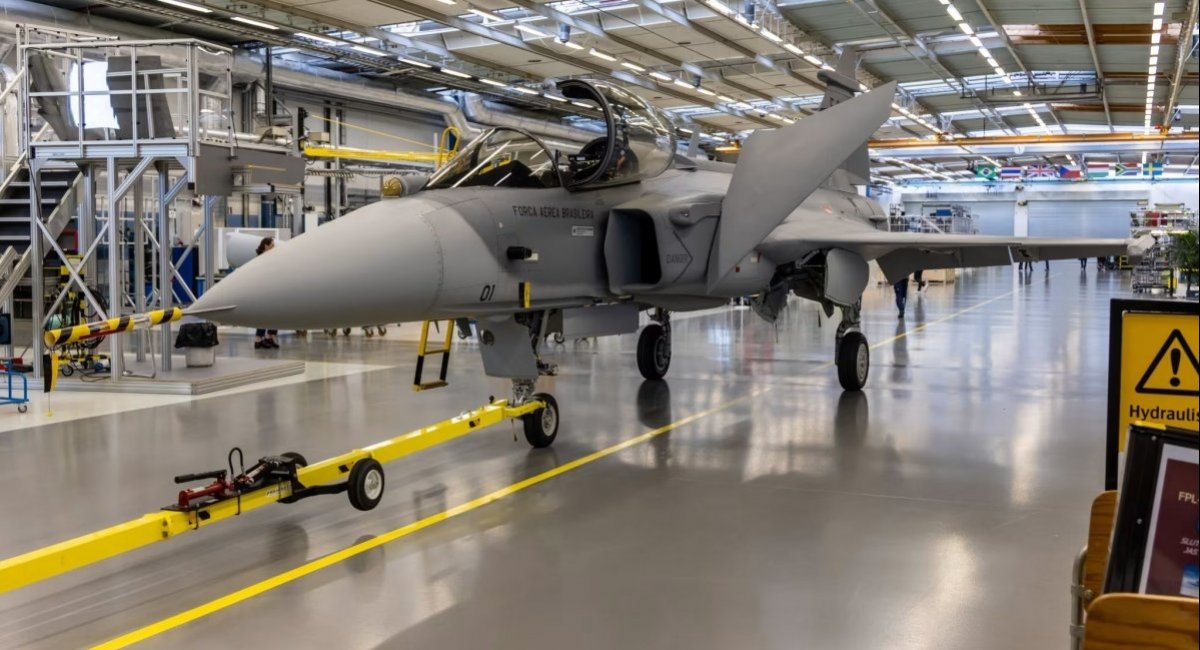 Gripen JAS 39E Brazilian Air Force / Photo credit: Saab