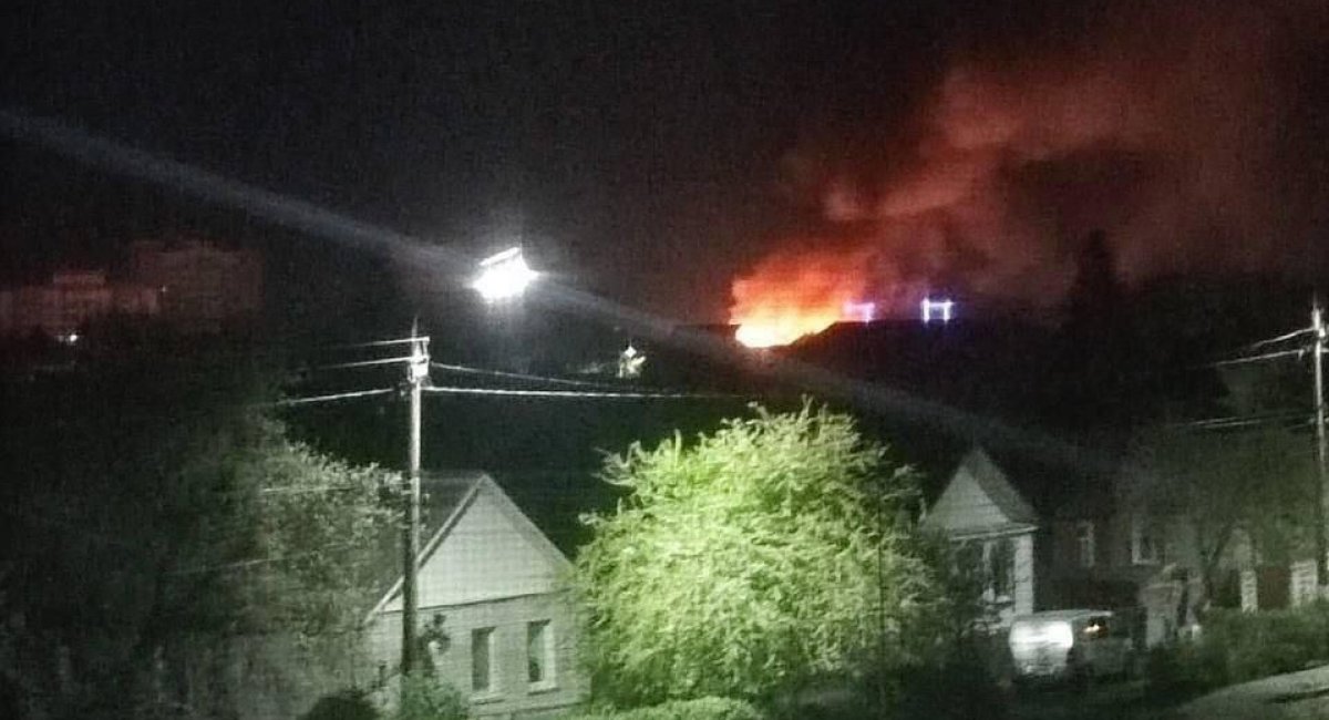 The Kremniy EL plant on fire / open source 