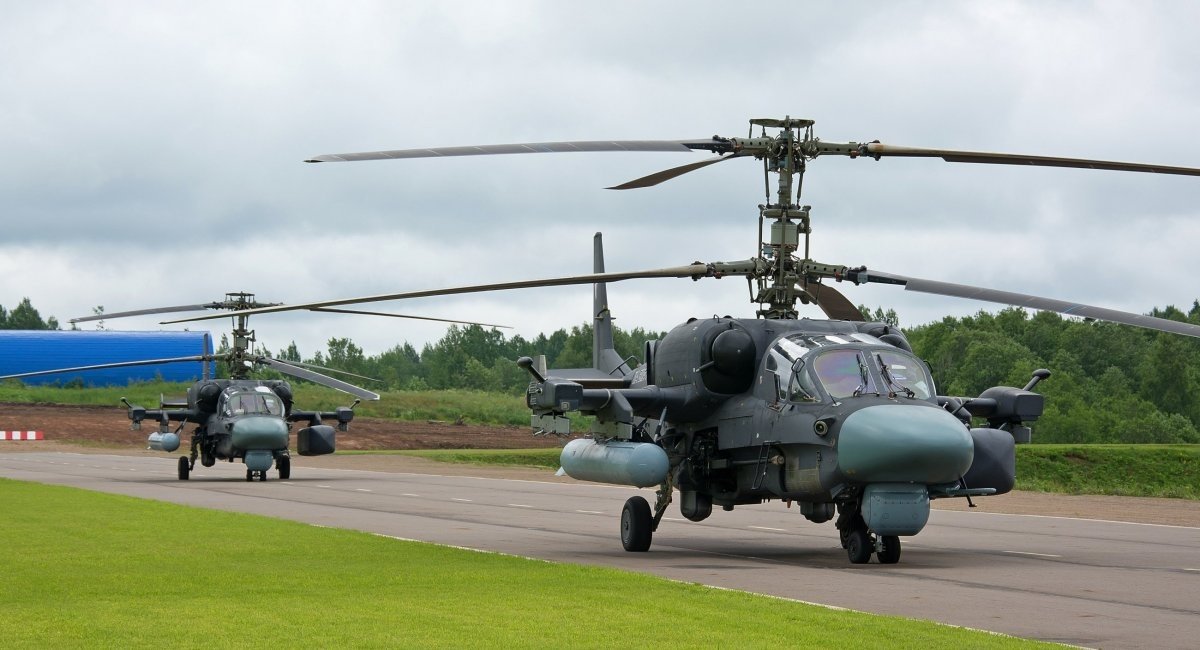 russian Ka-52K maritime attack helicopters / Open source illustrative photo